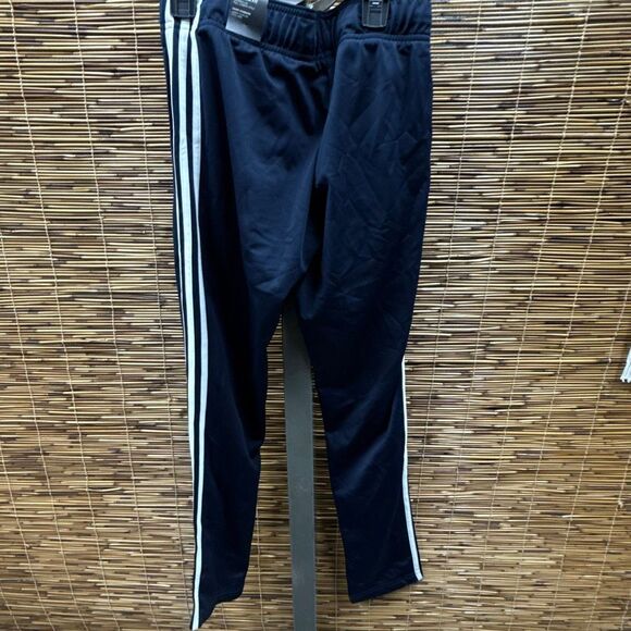 Adidas Women S Primegreen Essentials Warm-up Slim Tapered 3-Stripes Tracksuit Bo - Picture 2 of 3